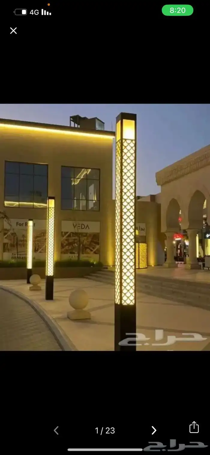 اعمدة ديكورية واعمدة تجميليه وبولرد 20
