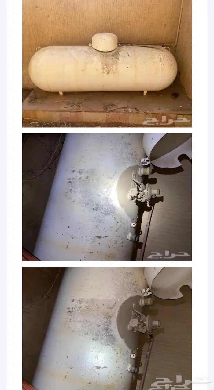 للبيع خزان غاز 1000 لتر ببريده 0