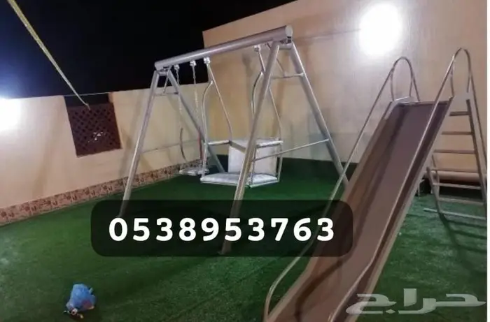 لدينا تفصيل وجاهزة جميع المراجيح والألعاب والجلسات 12