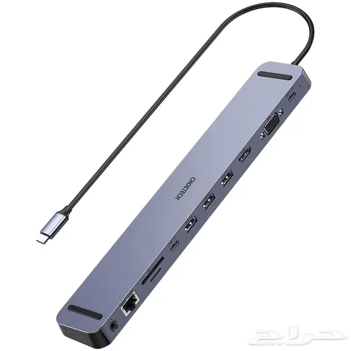 وصلة USB-C متعددة 9 منافذ HDMI USB شحن شبكة ماك ولابتوب 1
