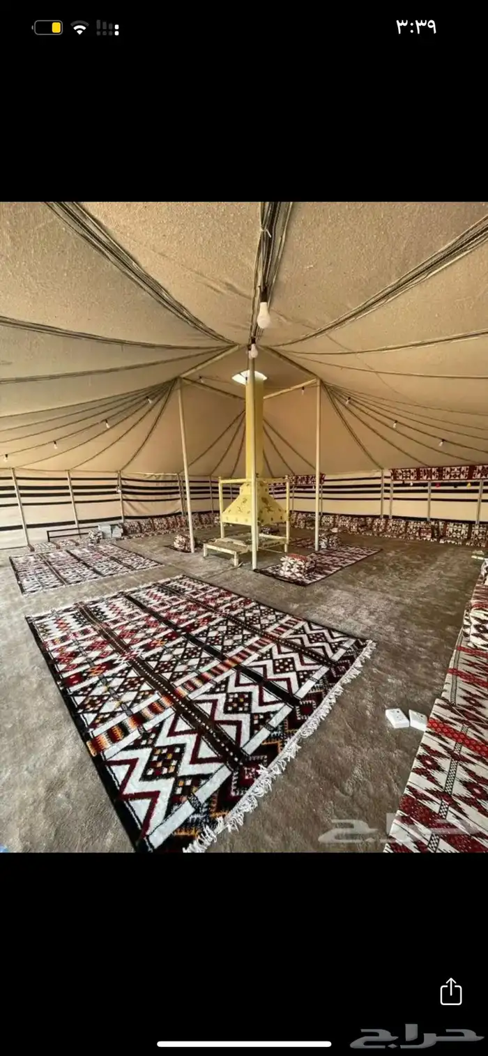 للبيع البيوت الشعر والخيام جميع ملتزمات البر 8