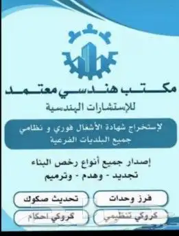 رخص بناء فرز وحدات عقاريه 0