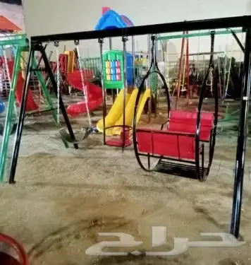 مرجيحه ذلك صغير كبير وسط توصيل جاهز كله فيه 4