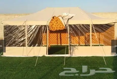 تركيب خيام على بلاط او رمل 2