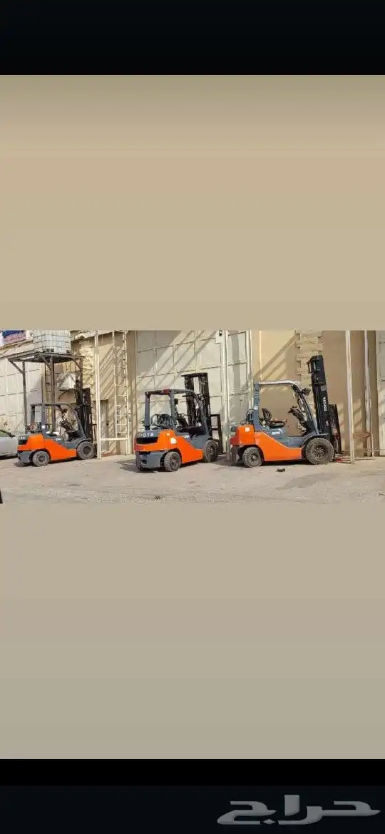 لتأجير فوركلفت رافعات شوكيه كرينات ونشات 9