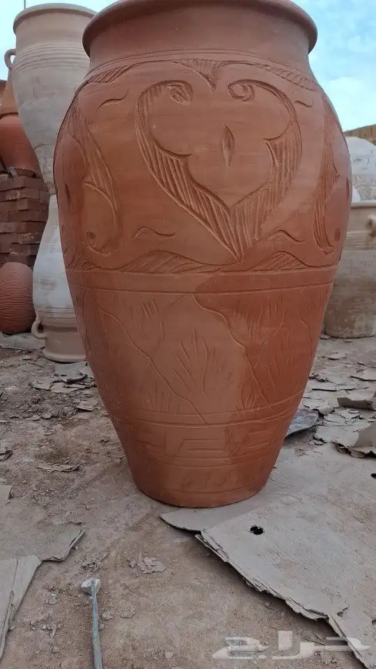 مزهريه فخار زراعه ارتفاع متر 0