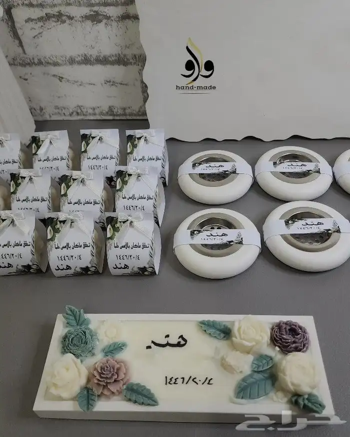 توزيعات شمعه استقبال 0