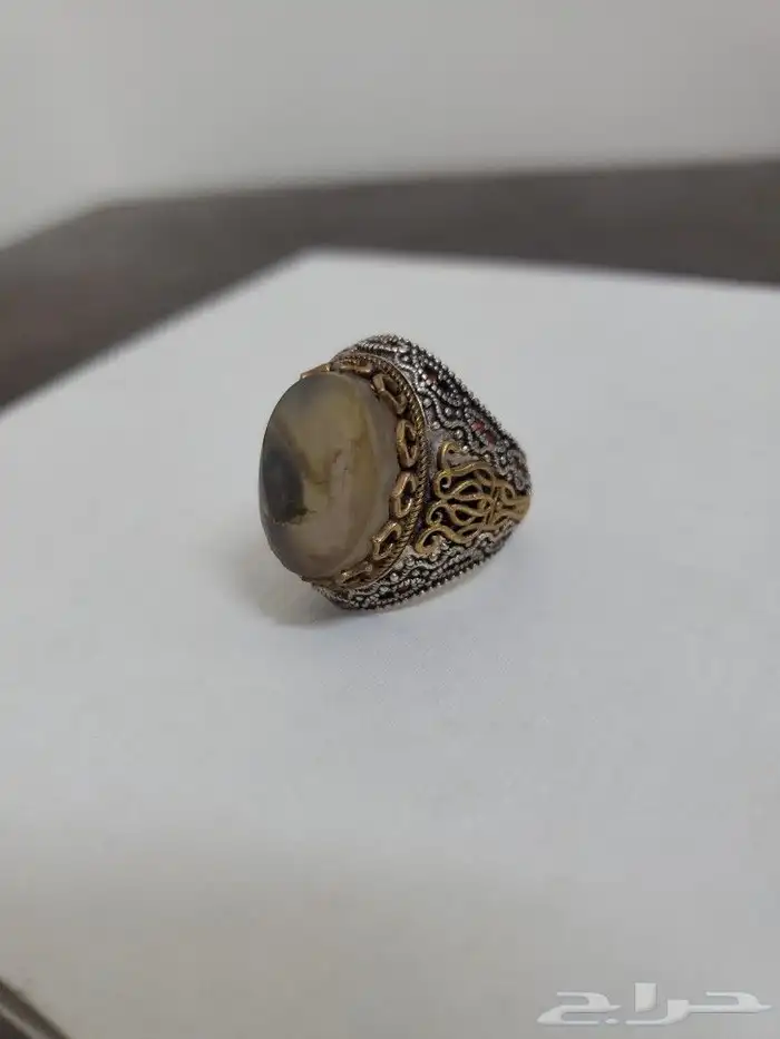 خواتم عقيق أصلي فضة تركية اصلي عيار 925 بيع مستعجل 23