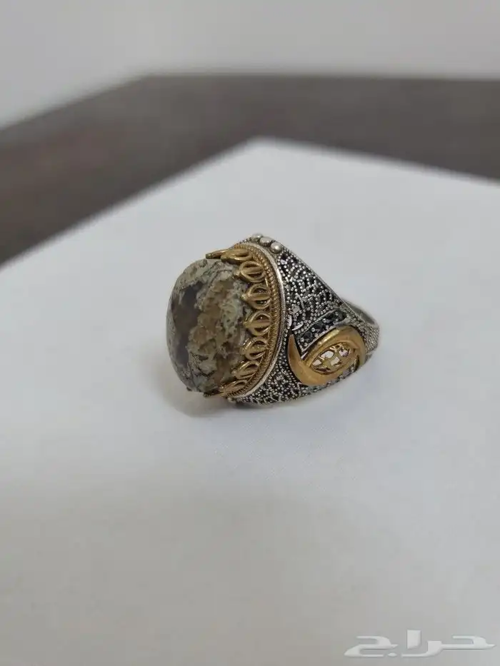 خواتم عقيق أصلي فضة تركية اصلي عيار 925 بيع مستعجل 19