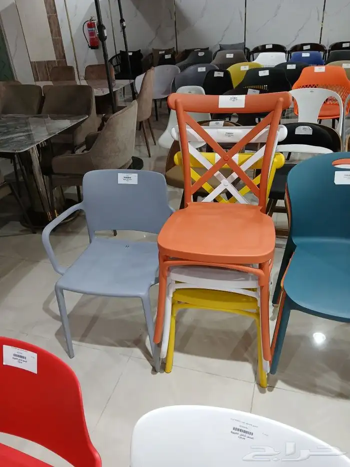 كراسي مطاعم وبوفيهات فايبر 15