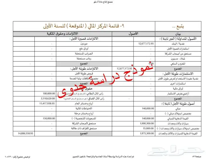 إستشاري دراسات جدوى وبرامج تمويل للأعمال التجارية 21