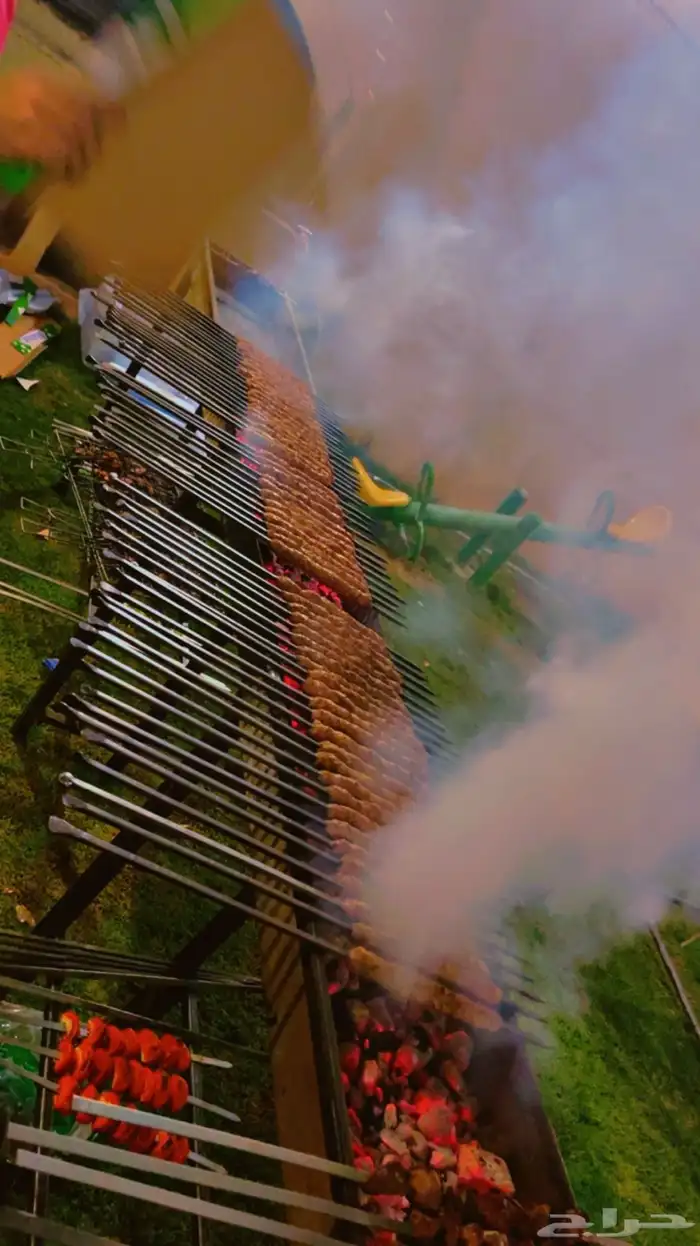 مشويات خارجيه شواء متنقل 18