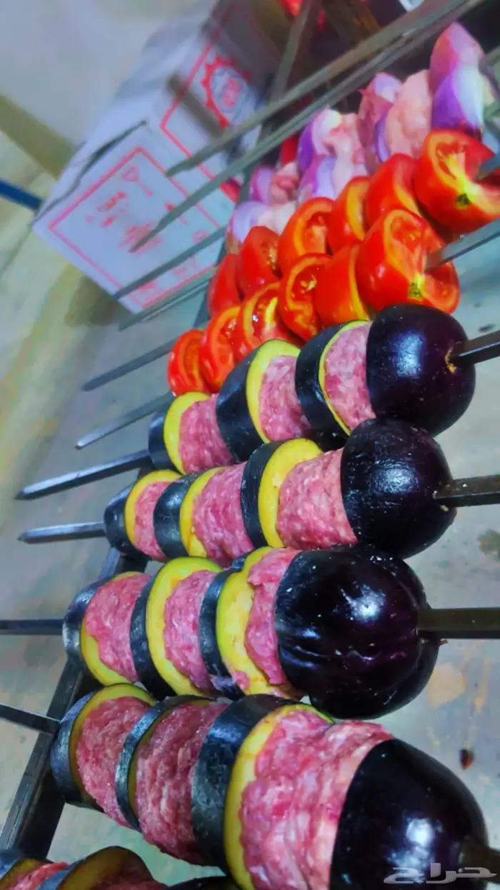 مشويات خارجيه شواء متنقل 12