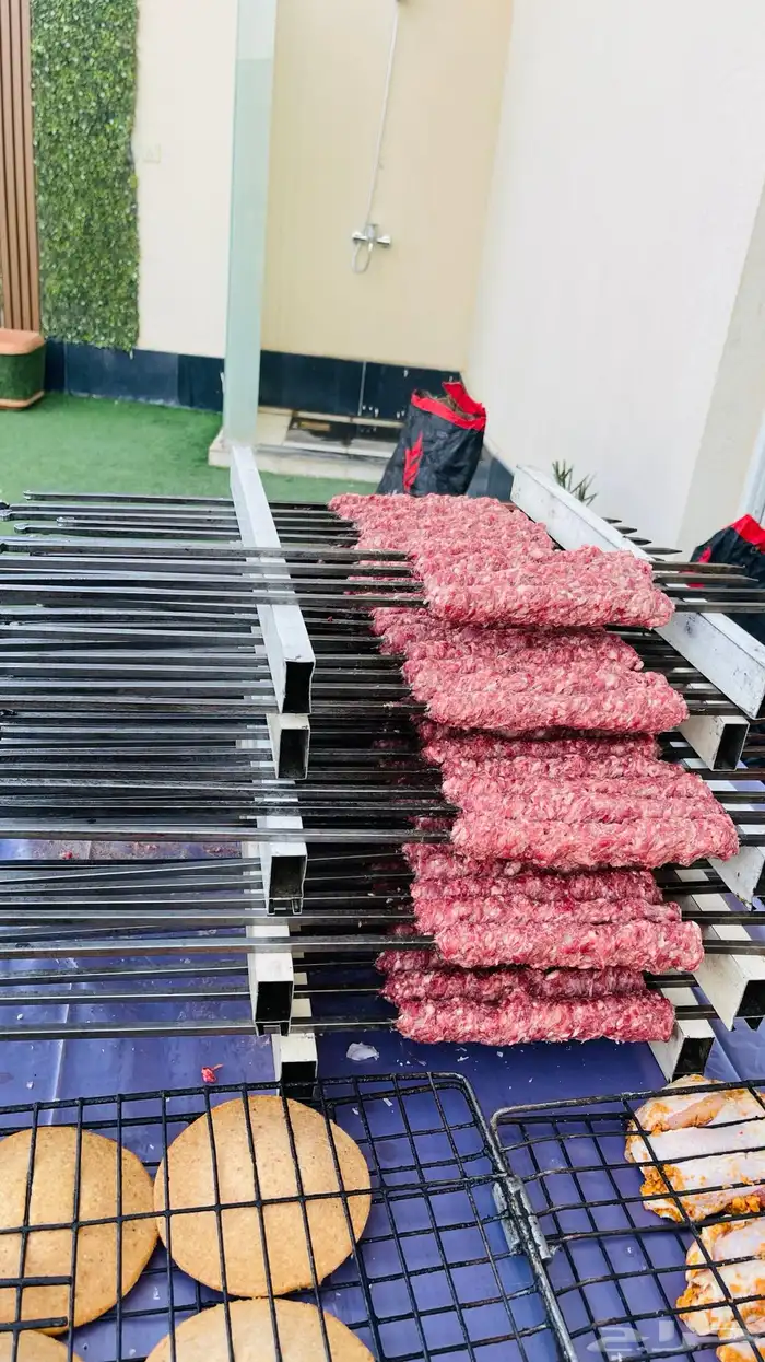 مشويات خارجيه شواء متنقل 8