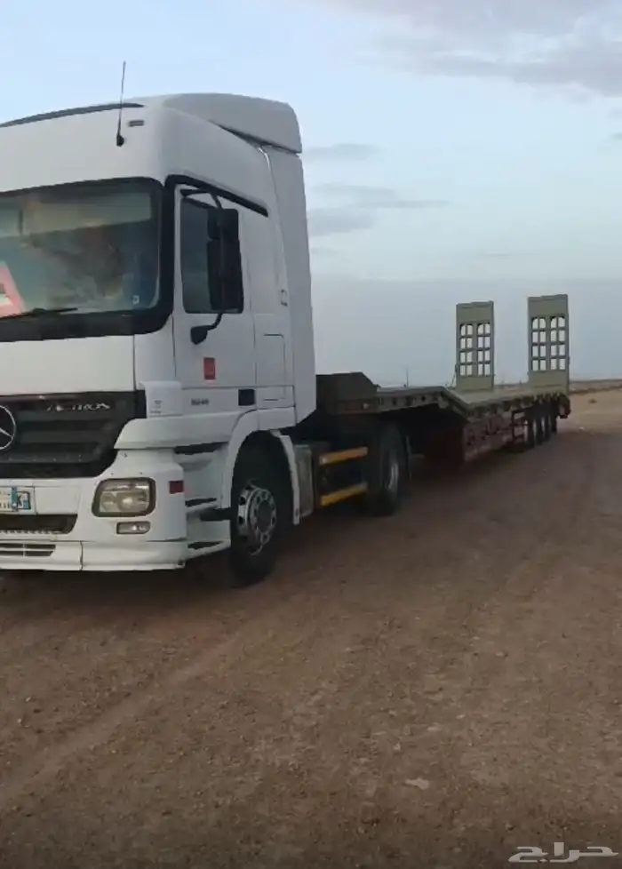 لوبد طوله 18 م للايجار. 18ft flatbed truck for rent 0