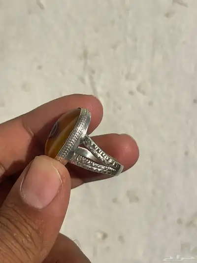 خاتم بحجر سليماني هندي 5