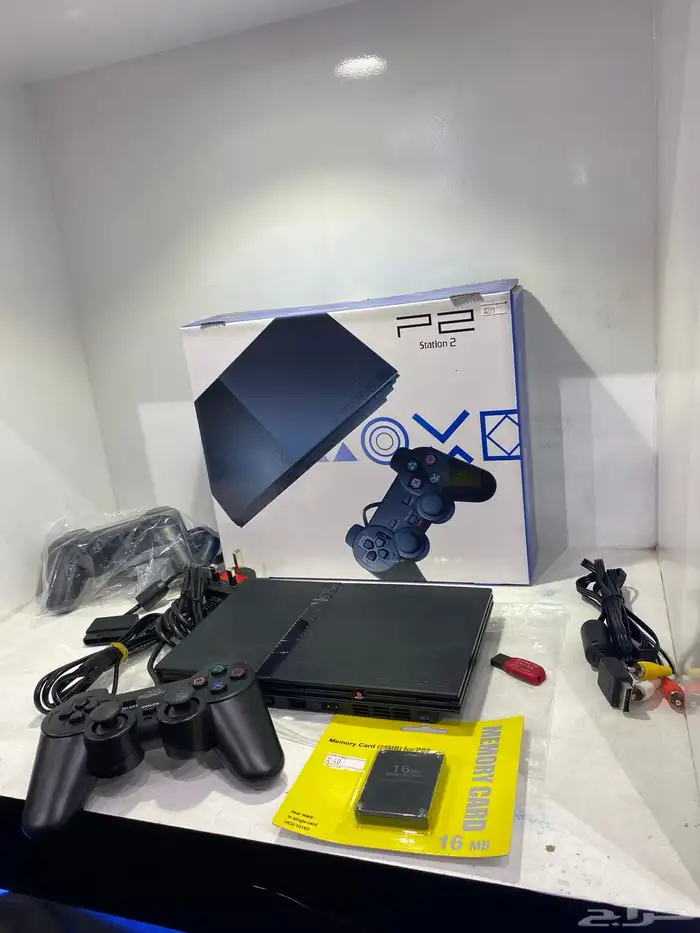 سوني 2 ب 240 و 100 لعبة ضمان شهر يدين ومومري 1