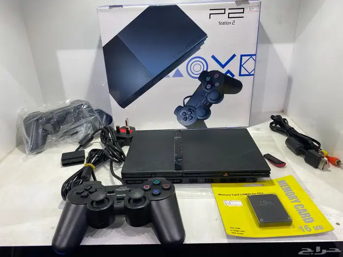 سوني 2 مجدد ضمان شهر ب 240 يدين و 100 لعبة 5