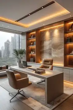 ديكورات خلفية شاشه بتصاميم حديث بديل الحجر صفائح 4