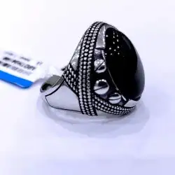 خاتم فضة عيار 925 تصميم نجراني 1