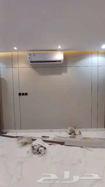 ديكور-جبس-بورد-قواطع-جبسيه-ورق-جدران-الياف-غيوم-دهانات 6