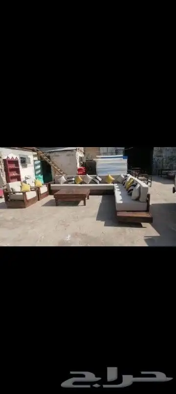 جلسات خارجيه وارضيه وطاولات حسب الطلب وشكل الي تبيه بافضل 3