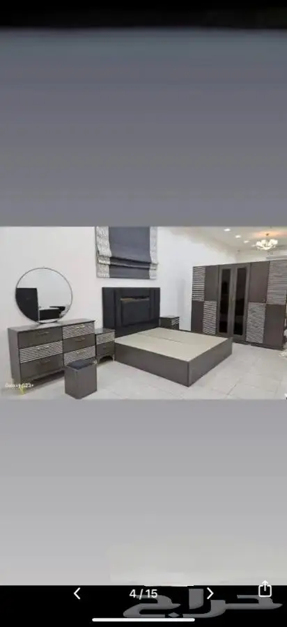 غرف نوم نفرين جديده 1800 ريال 8
