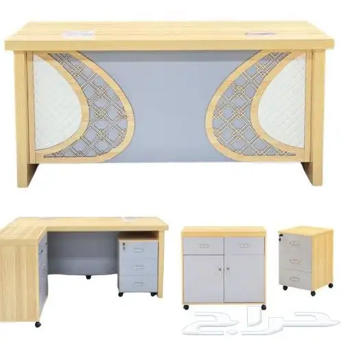 مكاتب سكرتارية ورك ستيشن طاولة اجتماع كنب دولاب كونتر 6