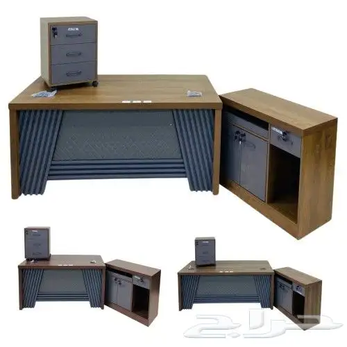 مكاتب سكرتارية ورك ستيشن طاولة اجتماع كنب دولاب كونتر 9