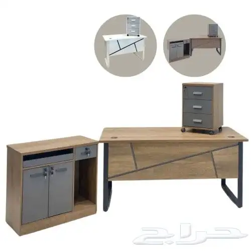 مكاتب سكرتارية ورك ستيشن طاولة اجتماع كنب دولاب كونتر 8