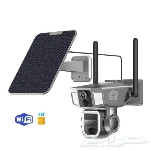كاميرات مراقبة لاسلكية تعمل بالطاقة الشمسية 4G واي فاي 1