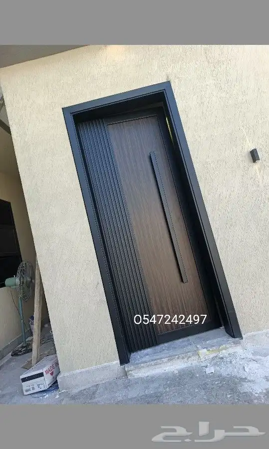 أعمالنا بالابواب المميزه للحديد والالمنيوم الكلادينج 3