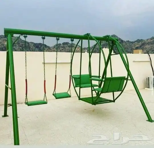 مرجيحه زليقه دواره نطاطه انجيلا صغير كبير وسط توصيل جاهز فيه 5