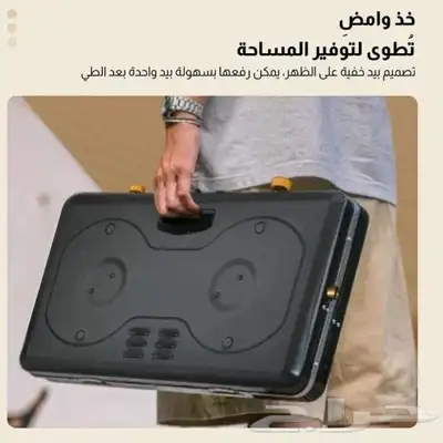 غاز مزدوج خارجي مع زجاج أمامي من 3 جوانب غاز 5