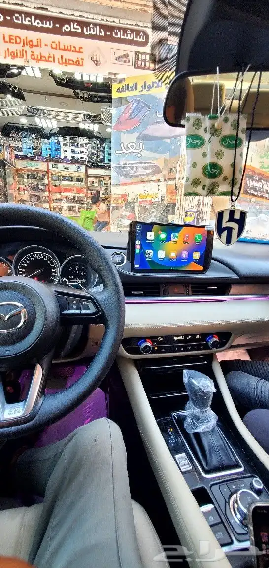 شاشة مازدا 6 مع ماوس تركب من 2019 لين 2024 0