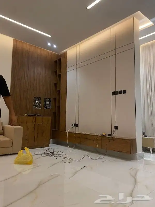 ديكور-جبس-بورد-قواطع-جبسيه-ورق-جدران-الياف-غيوم-دهانات 9