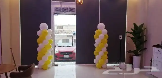 تنسيق بالونات 6