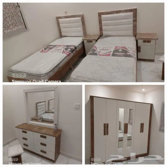 غرف نوم نفرين جديده 1800 ريال 10