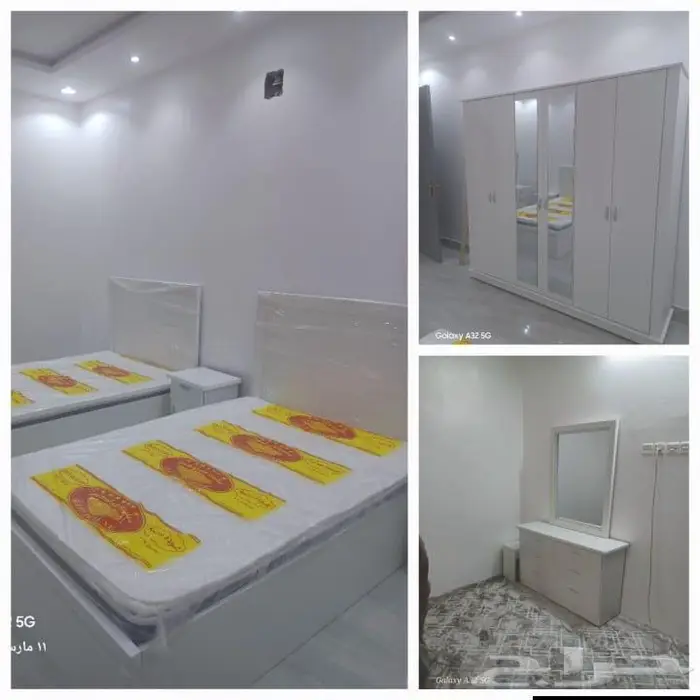 غرف نوم نفرين جديده 1800 ريال 13