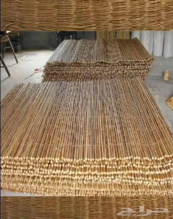 مظلات جلسات خيزران بأحدث التصاميم  مظلات الخيزران 2