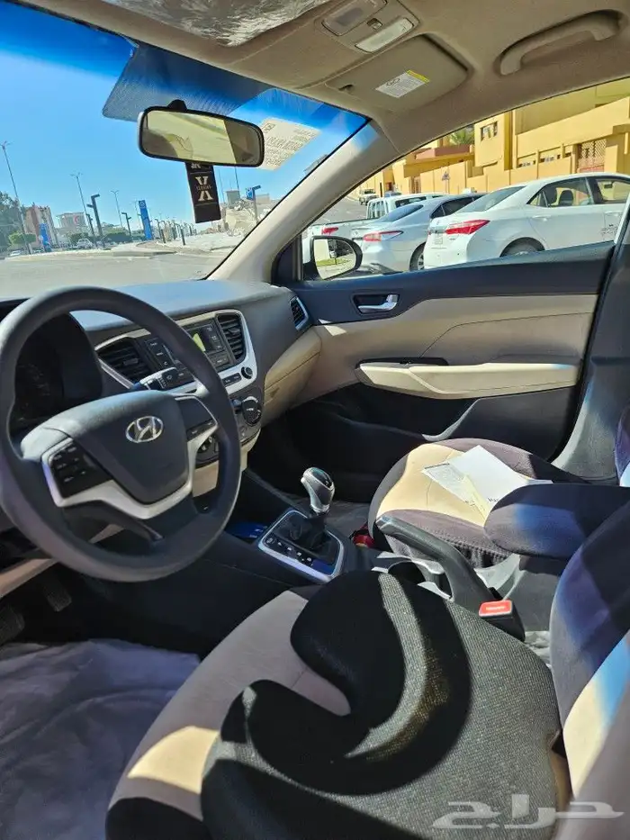 اكسنت 2023 السياره نضيفه وعلى الشرط قير مكينه ارباقات عضلات 0