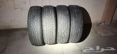 4 اطارات جديده اوشبه جديده 0