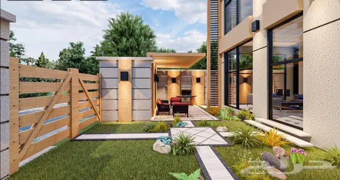 واجهات فلل مودرن  أناقة التصميم العصري 3