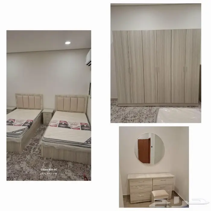 غرف نوم نفرين جديده 1800 ريال 15