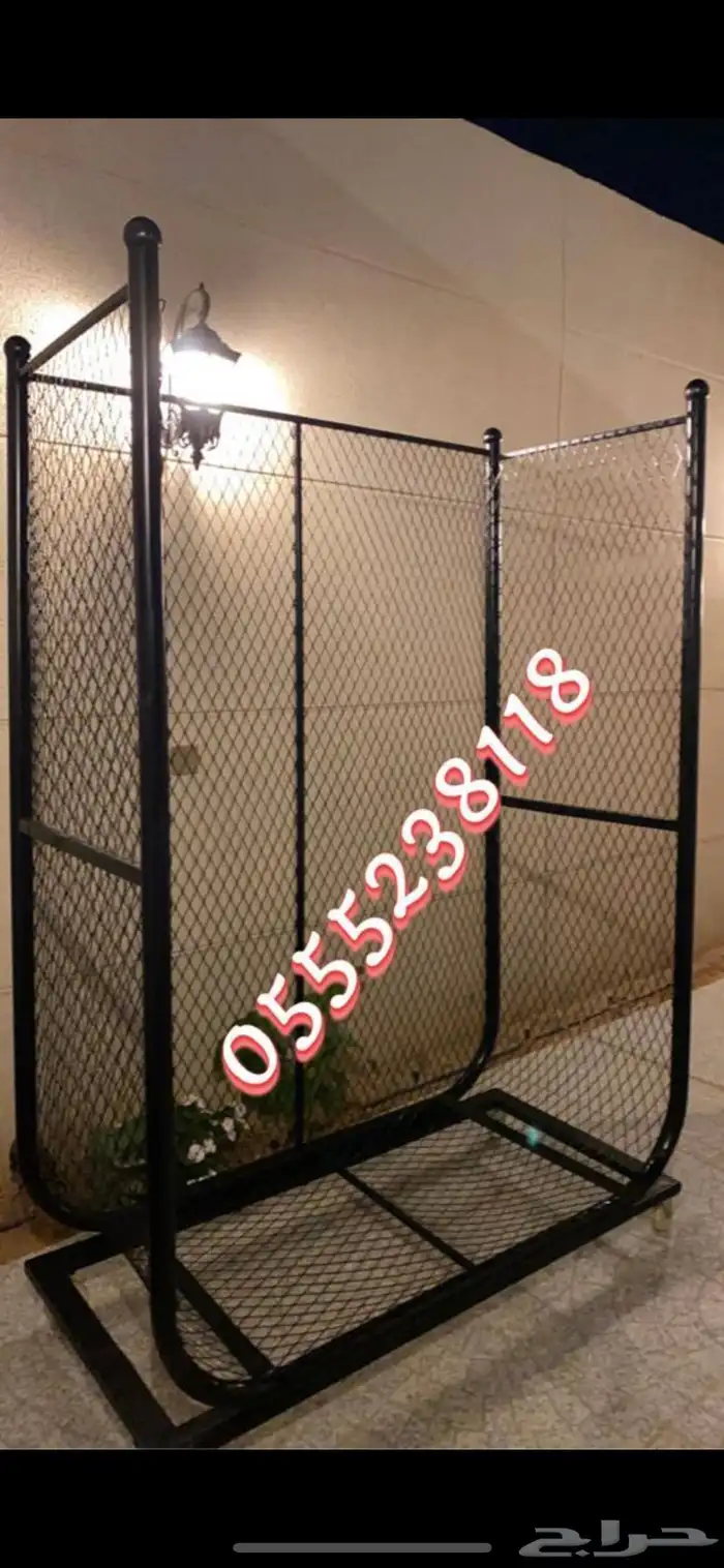 حامل حطب حديد وكفرات مظمونه 30