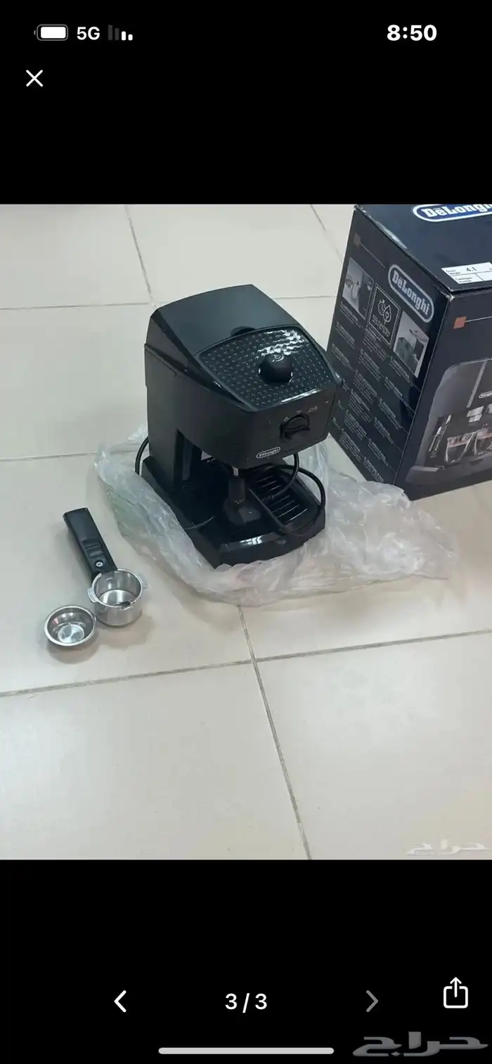 ماكينة تحضير قهوة جديده 0
