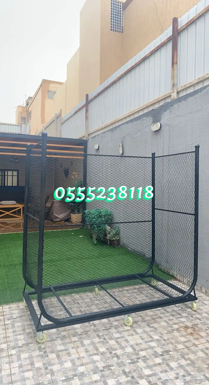 حامل حطب حديد وكفرات مظمونه 22