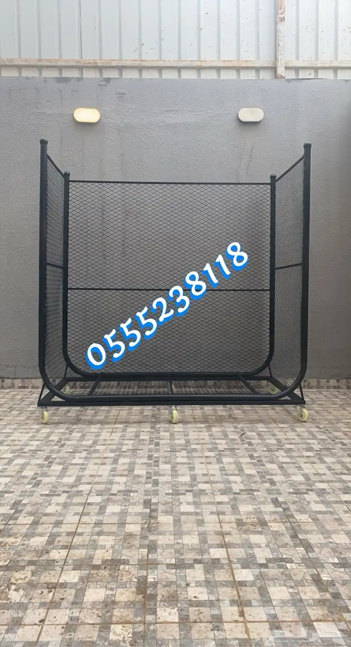 حامل حطب حديد وكفرات مظمونه 23