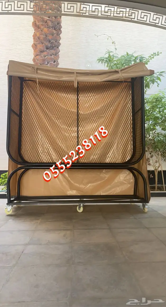 حامل حطب حديد وكفرات مظمونه 31