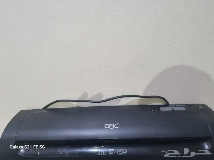 جي بي سي ماكينة تغليف A4 سعة 1100 لتر من فيوجن اسود 4